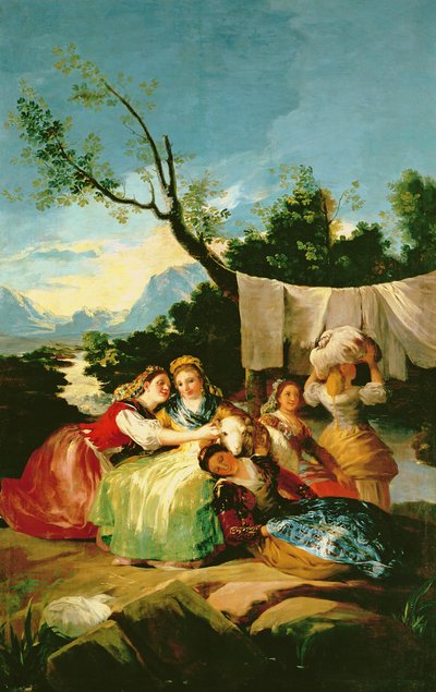 The Washerwomen by Francisco de Goya